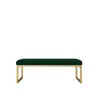 Sillón de Hierro Forjado para Barbería Área de Descanso Banco para Cambiar Zapatos Banco Largo de Sofá Vestidor Banco Largo de Celebridad de Internet
