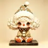 Adornos de Madera de Halloween Estilo Europeo y Americano Transfronterizos, Decoraciones de Atmósfera Festiva, Adornos de Escritorio, Regalos Preferidos y Adornos de Manualidades
