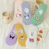 Calcetines de Dibujos Animados Japoneses 2025 para Mujer Tipo Invisible Primavera y Verano 6 Colores Absorbentes del Sudor Transpirables No Asfixiantes Calcetines Cortos de Algodón Venta al por Mayor
