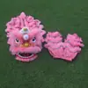 Danza del León Traje de Lana Accesorios León Pequeño León del Sur Danza del León Infantil Cabeza de León Versión Suprema León Danza León