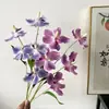 5 Orquídeas Phalaenopsis Artificiales para Arreglos Florales de Boda, Orquídeas Mariposa Falsas, Flores Artificiales Phalaenopsis