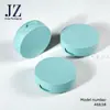 Pedido Jinze: Estuche Compacto Redondo con Tapa de Cierre a Presión para Polvos, Material de Empaque de Tubo Vacío de Plástico