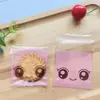 Opp saco transparente embalagem saco autoadesivo assar biscoitos de alimentos saco de doces 7 * 7 cor desenhos animados saco de presente pequeno