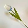 Sinta Flor Artificial de Tulipa Hidratante Decoração de Casa Adereços de Fotografia Flor Artificial Tulipa Flor Artificial Flor de Casamento
