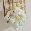 Peluche de Conejo de Orejas Caídas Llavero Colgante Muñeca Pareja de Conejos Decoración de Mochila Regalo de Cumpleaños Máquina de Garra