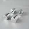 Fábrica de Origem Halteres Galvanizados 1-10kg Halteres Sólidos de Aço Puro para Homens e Mulheres Treinamento Fitness Equipamento Comercial Doméstico