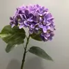 Flor Artificial Rama Alta Sensación Hortensia Francesa Lujo Ligero Decoración Fotografía Sala de Estar Dormitorio Mesa de Comedor Decoración Nórdico Simple