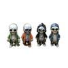Decoraciones de Halloween transfronterizas, moldes de calaveras, adornos de resina para hombre, adornos para muñecas al aire libre, venta al por mayor