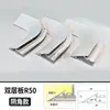 Canaleta de luz inclinada con forma de arco tan fina como el ala de una cigarra techo suspendido canaleta de luz reflectante techo con patrón sinuoso perfil de aluminio de techo luz lineal para lavado de paredes