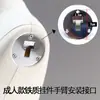 Conector de Base para Maniquí de Medio Cuerpo Soporte Accesorios para Tienda de Ropa Accesorios Tubo de Maniquí Plástico Abrazadera Ajustable Accesorios