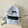 Diseño delicado de encaje, mochila linda para niñas, estilo suave de chica estilo coreano, perfecta para vacaciones, viajes con amigos y sesiones de fotos, creando un ambiente atmosférico