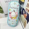 Nueva Bolsa de Lápices de Papelería con Puntadas de PU de Dibujos Animados para Niños y Niñas, Bolsa de Cosméticos de Aspecto Elegante de Gran Capacidad, Bolsa Multifuncional de Una Sola Capa