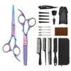 Set de tijeras para cortar el pelo, tijeras para cortar el pelo, set de herramientas para cortar el pelo, tijeras entresacadoras, tijeras profesionales de peluquería, tijeras de peluquería
