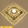 Lámpara de techo minimalista moderna para pasillo, pasillo, entrada, balcón, LED, cristal, foco de techo empotrado, luz para puerta