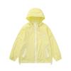 Ropa Delgada de Seda de Hielo con Protección Solar para Hombres y Mujeres Verano con Capucha Holgada Transpirable Combinable Chaqueta Moda Exterior Viaje Ocio