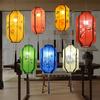 Lanternas de Vaso Pintadas à Mão Estilo Chinês para Restaurante, Luzes de Decoração Externa para Cidades Antigas, Lanternas Vermelhas, Luzes Festivas Chinesas Brilhantes