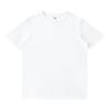 200g Algodão Manga Curta T-shirt Masculino Básico Solto Meia Manga Marrom Gola Redonda T-shirt Base Top Casual para o Verão