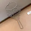 2026 Nova Pulseira com Corrente Integrada e Anel com Franjas Vazadas, Toque de Luxo Leve de Alta Qualidade, Acessório de Mão Versátil Tendência Personalizado