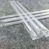 Pajitas transparentes de colores de punta dura desechables, empaquetadas individualmente, para leche de soja, jugos y leche, pajitas delgadas rectas ecológicas