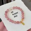 Nuevo popular pulsera de cuentas múltiples de cristal natural DIY cristal exquisito pulsera de cristal de alta gama suministro para transmisión en vivo