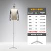 Electrochapado accesorios de escaparate de tienda de ropa de modelo para niños de alta gama maniquí de cuerpo entero para niños y niñas