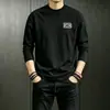 2026 Primavera/Otoño Nuevo Sudadera Casual para Hombre Estilo Masculino Camiseta de Manga Larga Moda Tendencia Casual Superior Delgado