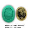 Tribunal Europeo Belleza Aceite Pintura al Óleo Molde de Silicona Arcilla Suave Yeso Resina Piedra Sabor Decorativa Molde para Galletas Dulces