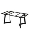 Soporte para pata de mesa de lujo, sencillo y ligero, hecho de tablero de roca de mármol, soporte para mesa de comedor, soporte para pie de mesa de oficina