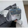 Comercio Exterior Transfronterizo Moda Baidu Bolso de Hombro Bolso Cruzado Mochila para Mujer Bolso de Mano Sencillo Bolso Cuadrado Pequeño Mochila Casual
