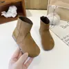 Botas Infantis para Comércio Exterior Outono Novo Estilo Moda Meninas Estilo Britânico Moda Botas Curtas Versão Coreana Botas Individuais para Meninas Botas de Bebê