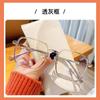 Gafas de miopía ultraligeras anti-luz azul para mujer, sin maquillaje, con grado, se pueden equipar con marco grande transparente a prueba de radiación para ojos delgados para hombres.