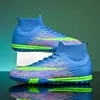 Botas de Fútbol Unisex Transfronterizas Modelo Nuevo con Tacos Largos y Multitacos para Entrenamiento y Competición en Campus, Transpirables, Resistentes al Desgaste, Antideslizantes, Venta al por Mayor