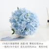176 peças de flores hidratantes sensação hortênsia impressão 3D flor artificial flor hidratante flor falsa decoração de casamento fábrica atacado