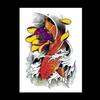 Pegatinas para Tatuaje de Brazo Flor de Punto Letras Simuladas Sánscrito Cabeza de Lobo Llama Zhao Yun Monje Tang Cabeza de Calavera Flor Águila Ciervo Loto