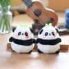 Celebridad de Internet 4 pulgadas Peluche Colgante Muñeca Cachorro Oso de Peluche Conejo Bolsa de Regalo Llavero Accesorio