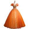 Vestido de Noite 2026 Primavera Novo Estilo Cerimônia de Debutante Passarela Exame de Artes Vocais Vestido Palco Solo Apresentação Apresentador Elegância Feminina