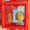Ouro Puro 999 com 2mg de Conteúdo de Ouro, Princesa, Por Favor, Fique Rica, Atraia Riqueza, Mantenha-se Saudável, Adesivo para Celular, Presente, Atacado de Fábrica