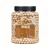 Garbanzos crujientes, snack listo para comer en bolsas o latas, convenientes para picar en la oficina o mientras ves programas