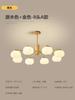 [Uau] Lustre de algodão estilo japonês em toras de creme, estilo persimmon, luminária simples para sala de jantar, quarto principal