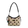 Bolso de Tote de Lunares Nuevo 2026 para Mujer, Gran Capacidad, Elegante Bolso de Hombro, Alto Valor Estético, Bolso de Mano de Moda para el Trabajo y los Viajes Diarios