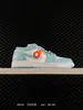 Air Aj1 Jordan 1 Low Entrenamiento Alemán Color Samba Clásico Unisex de Caña Baja Deportivas Casuales Baloncesto Tenis