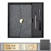 Set de Regalo de Caja para Cuaderno A5 con Logo Personalizado, Set de Regalo para Reunión Anual de Escuela de Negocios, Cuaderno de Reunión de Alta Calidad
