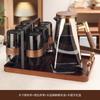Hervidor de agua de vidrio anti-escaldaduras para sala de estar, apto para el hogar, taza de té, juego de tazas de alta gama, juego de agua, juego de té