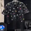 Camiseta de Manga Corta Holgada de Marca de Lujo Ligero de Moda Tie-Dye de Cuello Redondo para Hombre, Nueva de Verano 2026