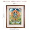 Buda Yuan Hui Nepal Feito à Mão Rosto de Leão Vazio Mãe Pintado à Mão Thangka Entrada Estudo Sala de Estar Pintura Decorativa Pintura de Pendurar