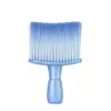 Cepillo para barrer pelo suelto y suciedad en cuello y cara de cinco colores, cerdas suaves, para barrer cabellos rotos y polvo, cepillo para el cabello, base plana, cómodo, portátil, cepillo de cerdas suaves, superventas