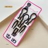 Peine de horquilla en forma de U rizador de cabello forma fija negro placa ondulada horquilla perezosa audaz resina pin horquilla accesorios para el cabello