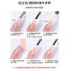 Pacote com 50 unidades do Fabricante 6,5cm Bastão Duplo para Sombra Esponja de Látex Bastão para Misturar Nail Art Pincel de Maquiagem para Esfumar Sombra