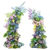 Arco de Cuerno Simulado Estilo Bosque Transfronterizo Decoración de Fondo para Área de Bienvenida de Escenario de Boda Accesorios para Fotografía de Eventos de Boda