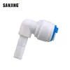 Conector de engate rápido para purificador de água no atacado cotovelo 1144 2 engate rápido Pino de transferência conector de encaixe dois sub-plugue solda cabeça variável